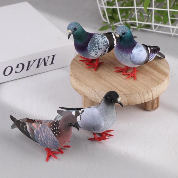 New%20Artificial%20Birds%20Simulation%20Grey%20Pigeon%20Dove%20Model%20Imitation%20Animal%20Party%20Wedding%20Supply%20Photography%20Props%20Home%20Decoration%20-%20Image%202