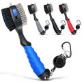 Multi-Functional Golf Club Brush - Double-Sided Sentiment Wire Brush New Model Golf Accessories for Cleaning. 