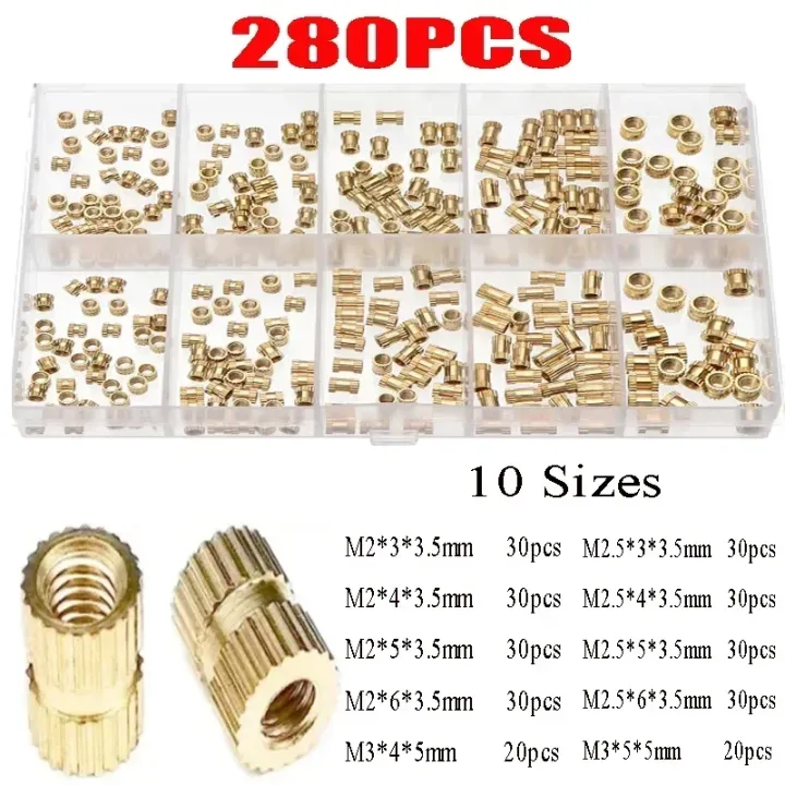 M2%20M2.5%20M3%20M4%20M5%20M6%20M8%20M10%20Brass%20Threaded%20Insert%20Nut%20Kit%20Hot%20Melt%20Heat%20Knurled%20Embed%20Injection%20Copper%20Insertnut%20for%203D%20Print%20-%20Image%203