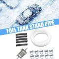 5M Fuel Tank Standpipe Kit Replaceable Parking Heater Fuel Line Kit for Eberspacher/ Webasto Heater Diesel Hose Clip.