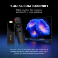  TV Fire Stick Android 14 MX10 L ARM Mali-400 MP2 WiFi 2.4G + BT4.0 4GB 64GB TV Stick Consoles Support 24 Languages. 