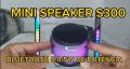 Mini Speaker S300 Music Portable.