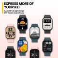 New Zeblaze GTS 3 Voice Calling Smart Watch Ultra-big 2.03'' HD Screen 24H Health Monitor 100+ Sports Modes 200+ Watch Faces. 