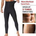 Vensslim Men Thigh Trimmer Leggings Shapers Shorts Body Shaper Hooks Tummy Control Fat Burner Sauna Pants Waist Trainer Fitness. 