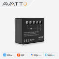AVATTO WiFi 6 Mini Smart Energy Meter Module With Power Monitoring Metering APP Control Works With Tuya Alexa  Home Alice. 