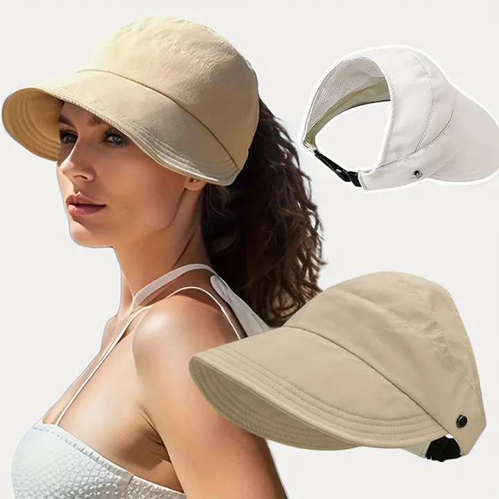 Spring%20and%20summer%20empty%20top%20duckbill%20cap%20women's%20baseball%20cap%20can%20hang%20mask%20outdoor%20sun%20hat%20thin%20quick%20drying%20sun%20hat%20-%20Image%203