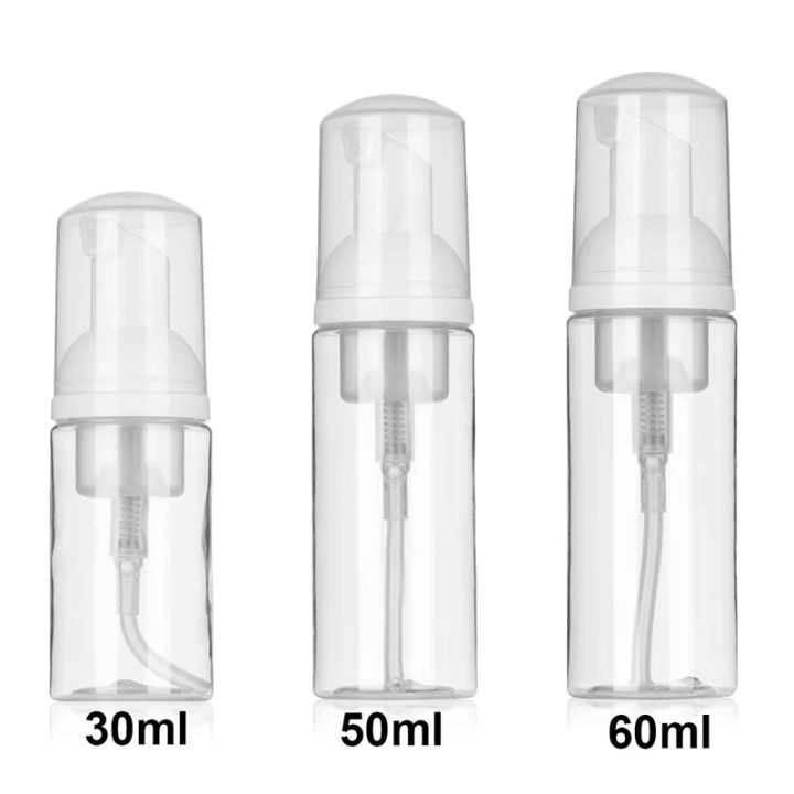 2Pcs%2030ml%2050ml%2060ml%20100ml%20Plastic%20Foam%20Pump%20Bottle%20Empty%20Face%20Eyelashes%20Cosmetic%20Bottle%20Cleaner%20Soap%20Dispenser%20Foam%20Bottle%20-%20Image%202