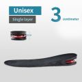 1Pair Invisible Height Increase Insole Cushion Height Adjustable Shoe Heel Insoles Insert Taller Support Absorbant Foot Care Pad.