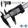 150mm 100mm Electronic Digital Caliper Carbon Fiber Dial Vernier Caliper Gauge Micrometer Digital Ruler Measuring Tool. 