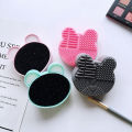 Multifunctional cosmetic brush box cleaning sponge cleaning dry people lazy quick change color scrubber brush brush blush eye shadow cleaning tools. 