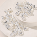 50pcs Metal Hollow Out Hair Ring Accessories,Beads Hair Braid Rings Clips Dread Locks Hair Braiding Metal Cuffs Decoration.