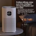 Negative Ion Air Purifier With HEPA Filter Smoke Remover Air Cleaner Negative Ion Purification Machine Odor Eliminator Machine.