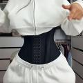 Women's Waist Trainer Belt, Abdominal Control Exercise, Slimming Shapewear with Zipper Hook, Casual Festival Wear, Body Shaper.