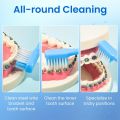 Dental V-Shaped Orthodontic Toothbrush for Braces Dental Soft Bristle with Inter Dental Brush Set Oral Brackets Cleaning Kit. 