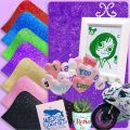 1 roll Smart Glitter Vinyl for Cricut Joy Xtra ,smart matless shimmer vinyl for Cricut DIY Gifts,Birthday Party. 