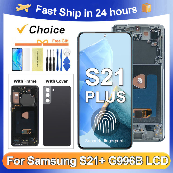 For AMOLED S21 Plus 6.7''For  S21+ 5G G996B G996U G996W LCD Display Touch Screen Digitizer Assembly Replacement