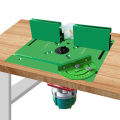 65mm Motors Router Lift with 4-Claws Strong Gripping - Router Inverted Flip Board ,Supporting Aluminum Alloy Router Plate.