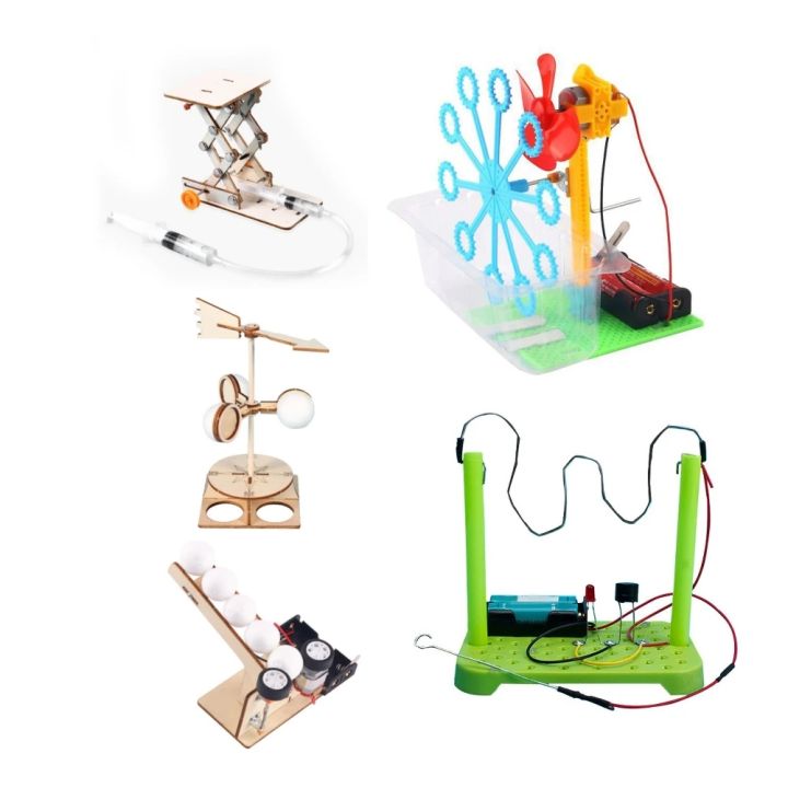 Stem Kits for Kids DIY Physical Scientific Experiments Circuit Kit ABS ...
