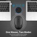 Rechargeable Wireless Mouse Dual Modes Bluetooth-compatible 2.4G USB Ergonomic Mice For Laptop Pad Tablet Macbook Mause.