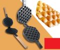 Commercial QQ Eggs Bubble Ball Baking Waffle Maker Iron Hongkong Waffle Eggette Mould Cake Mold Electirc Machine Non-stick Plate. 