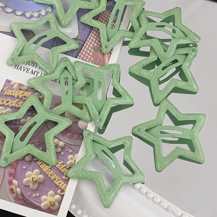 Colorful%20Star%20BB%20Trendy%20Hair%20Clips%20Shiny%20Cute%20Fashion%20Y2k%20Hair%20Accessories%20Barrette%20Women%20Simple%20Kawaii%20BB%20Clip%20Hair%20Volume%20Clip%20-%20Image%205