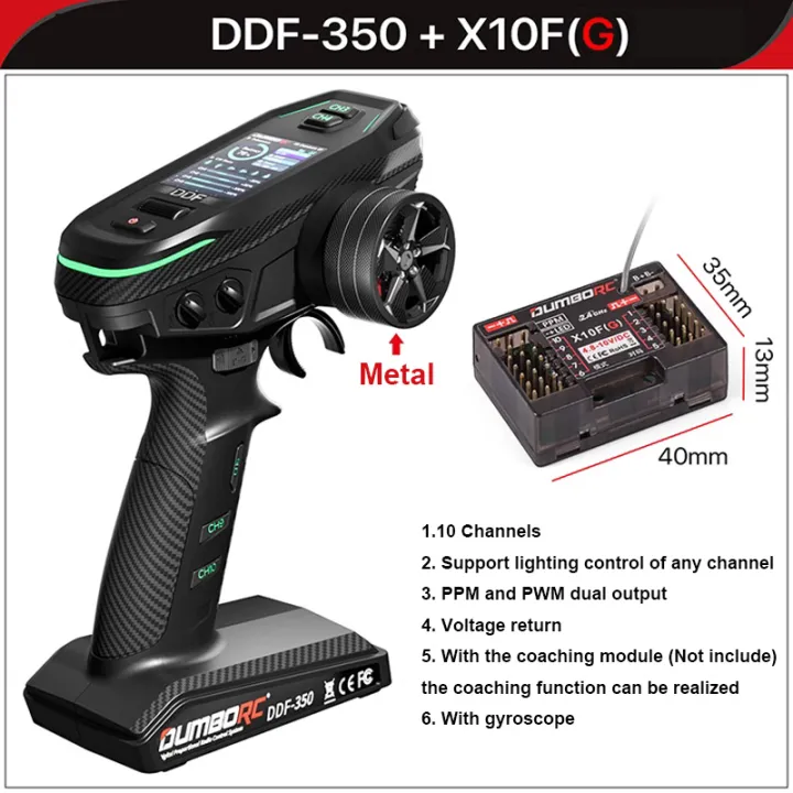 DUMBORC%2010CH%20DDF-350%20Remote%20Control%20Radio%20Transmitter%20HD%20Screen%20with%20Gyroscope%20X10FG/X10F%20Receiver%20for%20RC%20Car%20Truck%20Crawler%20Boat%20-%20Image%207