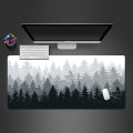 Forest Trees Xxl Mouse Pad Gamer Black Mousepad Computer Tables Desk Mat PC Office Carpet Laptop Keyboard Gaming Mats Mause Ped. 