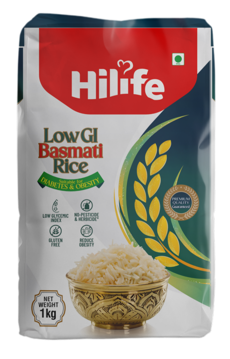 Hilife Low GI Basmati Rice 1 Kg [ Low Glycemic Index Rice ] | Daraz.com.np
