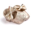 13 cm (12- 18 months) Baby Girl Shoes Cute Bow-Knot Toddler Shoes Non-Slip Soft-Sole First Walkers Shoes Newborns Baby Princess. 