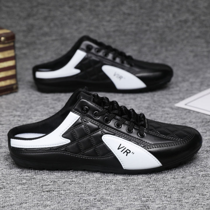 2023%20Fashion%20men%20New%20Style%20lat-soled%20Wild%20Flat-bottomed%20Summer%20Thin%20Section%20Baotou%20Half%20Slippers%20-%20Image%204