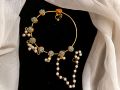 beautiful bridal nath with beautiful stones and beautiful design kashees brand easily wear for bridals. 