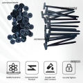 Plastic Straps Universal Nylon Buckle Cable Tie Buckle Fixed Through The Core Nail Mudguard Fender Inner Lining Trunk Industrial.