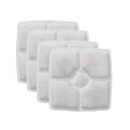 4/6/8/12 Pcs Replacement Fliters Activated Carbon Replace Filter Dog Drinking Fountain Filter for Pet Cat Dog Fountain Dispenser. 