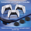 Plastic Non-slip Thumb Grip Caps,Wearproof Joystick Covers for PS4 PS5 Controller,Game Repair Spare Accessories.