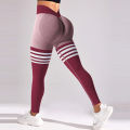 Women V Back Leggings Exercise Gym Fitness Athletic Workout Elastic Leggins High Waist Scrunch Yoga Pants Sports Tights S-XL.