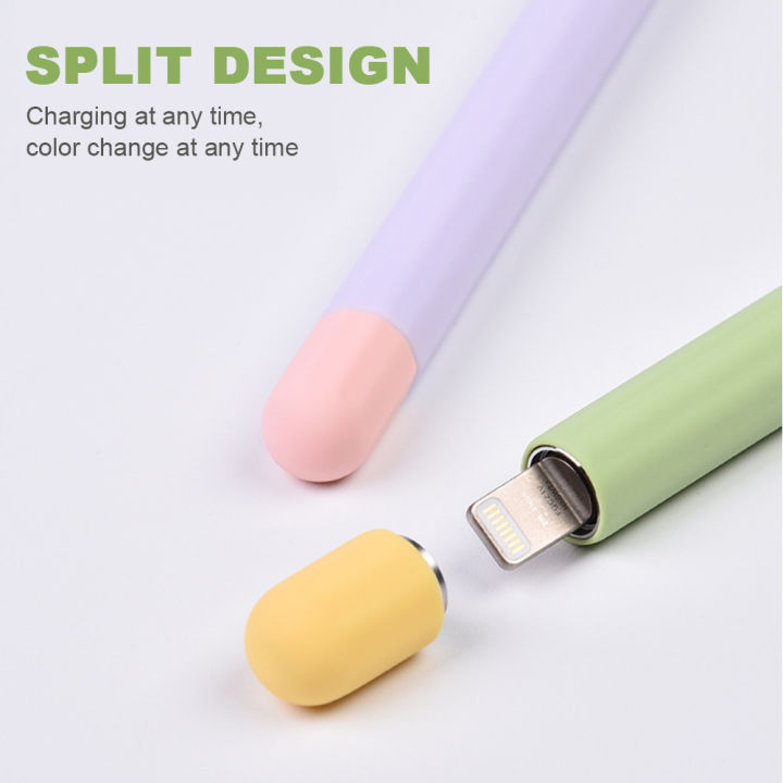Stylus%20Pen%20Cover%20Silicone%20Case%20For%20%20Pencil%201%202%20Color%20Matching%20Protective%20Case%20Non-slip%20Anti-fall%20for%20iPad%20Pencil%201st%202nd%20-%20Image%204