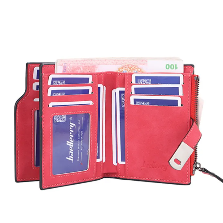 Baellerry%20Women%20Wallets%20Short%20Magnetic%20Buckle%20Top%20Quality%20Card%20Holder%20Female%20Purse%20Zipper%20Wallet%20For%20Women%20-%20Image%204
