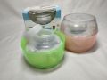 new born baby care  free-drop powder puff container. 
