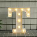 Alphabet Letter LED Light Outdoor Home Decor And Club Wedding Wall Decor. 
