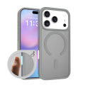 Frosted Semi-transparent Phone Case for IPhone 17, Drop-proof Case for IPhone 16, Magnetic Phone Case for IPhone 15.. 