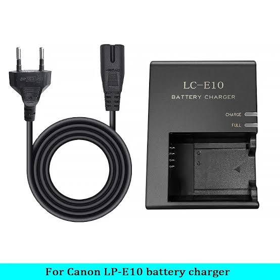 LC-E10 Charger Use For LP-E10 Battery Canon 1100D, 1200D, 1300D,1500D, 2000D, 3000D, 4000D, t3, T5, T6, T7 & More......