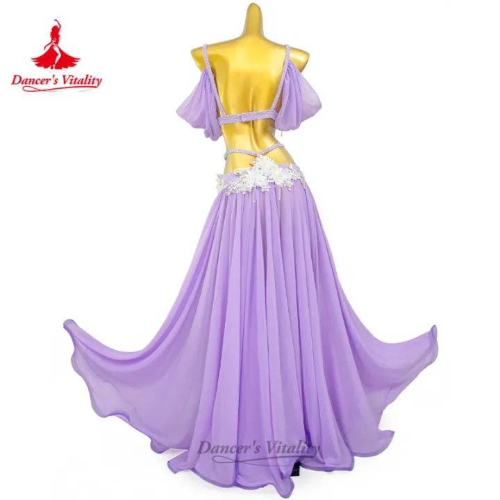 BellyDance%20Costume%20Set%20for%20Women%20Luxury%20Rhinestones%20Bra+%20Split%20Long%20Skirt%202pcs%20Oriental%20Belly%20Dancing%20Performance%20Outfit%20-%20Image%202