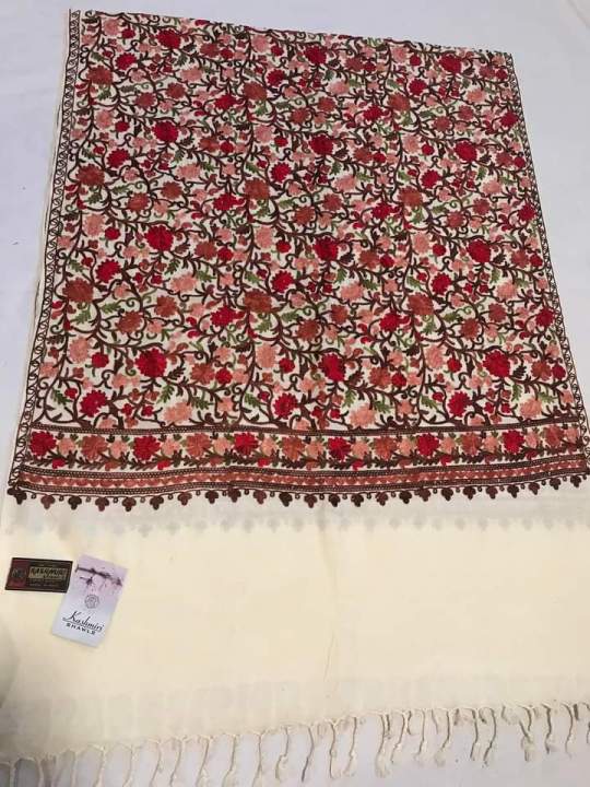 Orginal Kashmiri Poshmina Shawl For Women