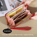 Fashion Zipper Wallet Ladies Long Wallet Tote Bag Coin Card Holder PU Leather Wallet Wallet. 