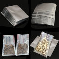 100pcs/set Vacuum Sealer Bags Pouches Heat Seal Aluminium Foil Reusable Food Storage Bags Kitchen Organizer For Nuts Packed Bags. 
