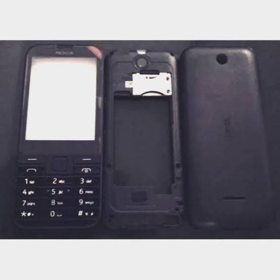 nokia 225 casing compled body housing haidi original  quality