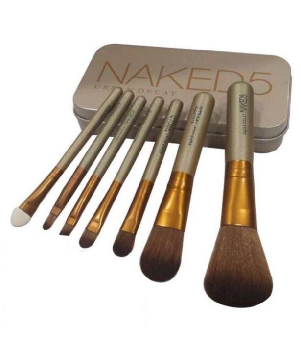 NAKED MAKE UP 7 PIECES BRUSH SET