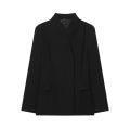 Autumn Women Simple Blazer V Neck Long Sleeve Women's Casual Pocket Coats Chic Female Tops.