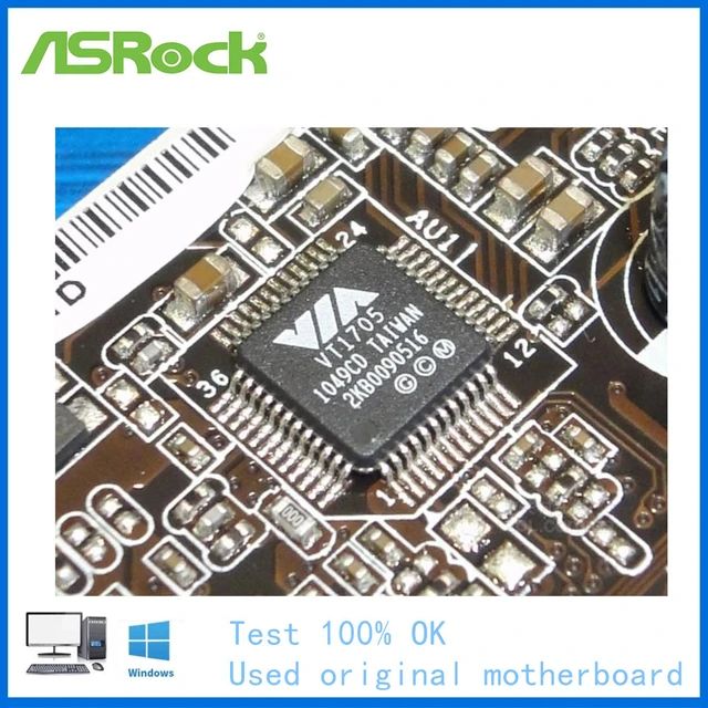 ASRock H61M-VS Motherboard LGA 1155 For Intel H61 new Desktop Mainboard USB2.0 SATA II PCI-E X16