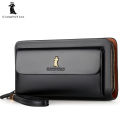 Men Clutch Bag Men's Long Purse Large Capacity Men's Wallets Cell Phone Pocket Passcard Pocket High Quality Wallet Bags For Men. 